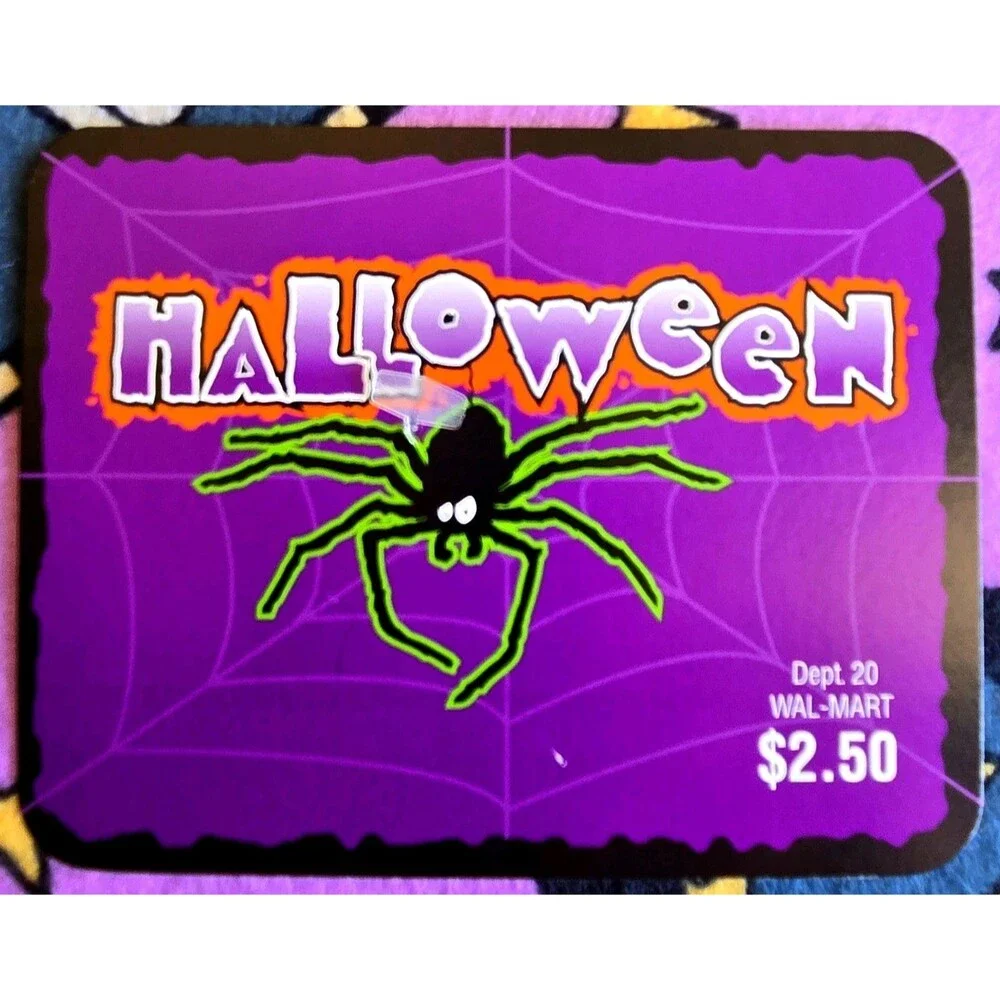 VTG 90s Halloween Accent Rug Door Mat 28